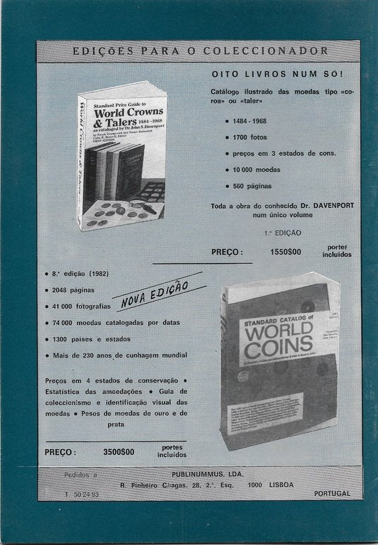 Revista Moeda - Agosto 1982