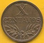 Portugal - X Centavos 1967 (Km# 583)