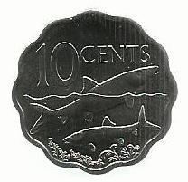 Bahamas - 10 Centimos 2010 (Km# 219)