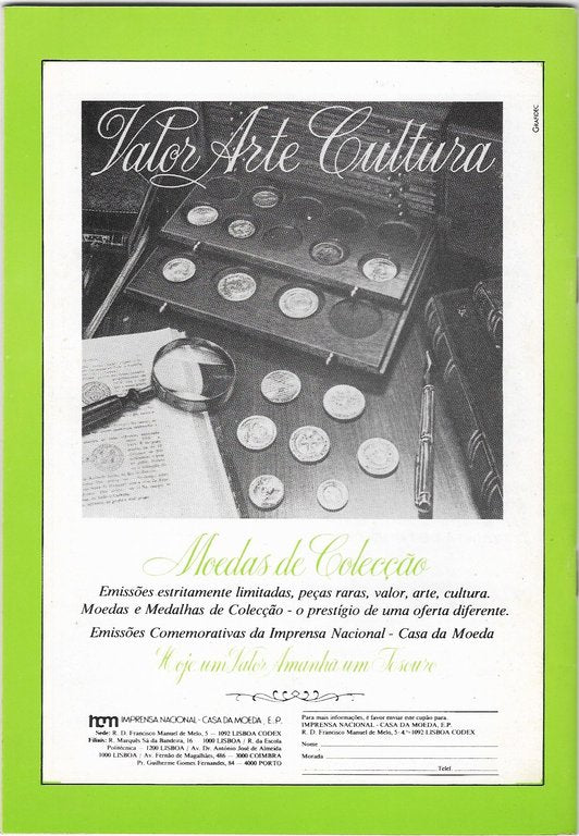 Revista Moeda - Agosto 1987