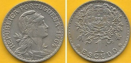 Portugal - 1$00 1964 (Km# 578)