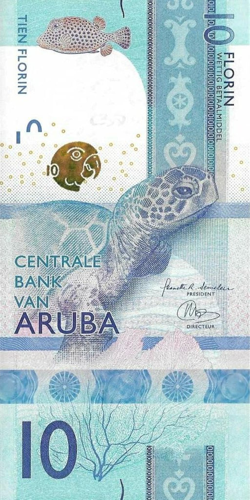 Aruba - 10 Florins 2019 (# 21a)