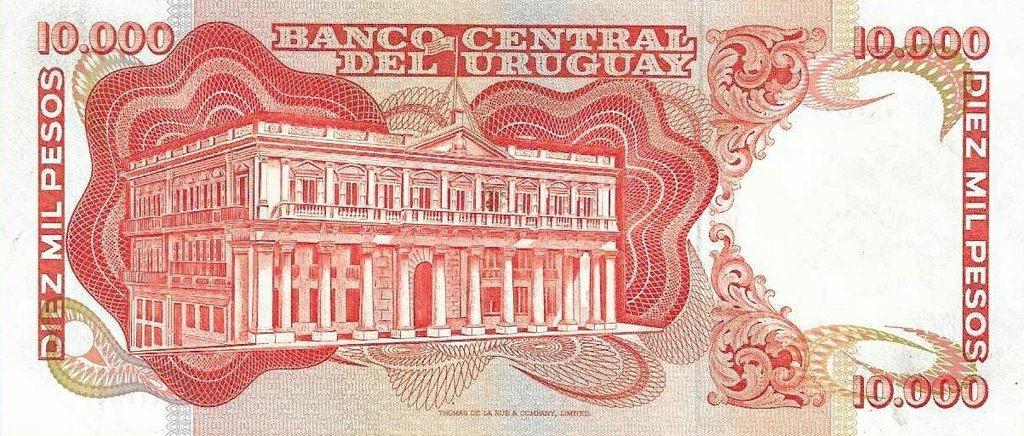 Uruguai - 10000 Pesos 1974 (# 53c)