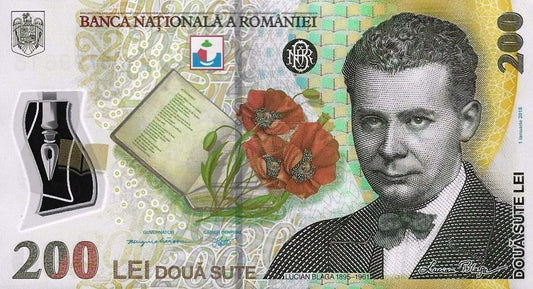 Roménia - 200 Lei 2021 (# 122)