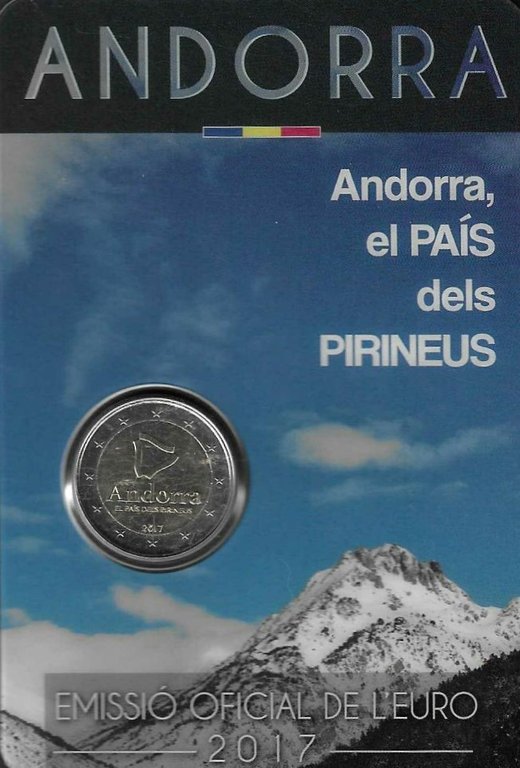 Andora - 2 Euro 2017 (Km#..) Pirineus