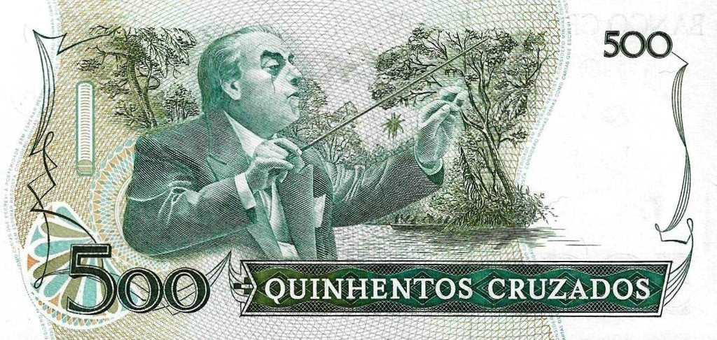 Brasil - 500 Cruzados 1987 (# 212d)