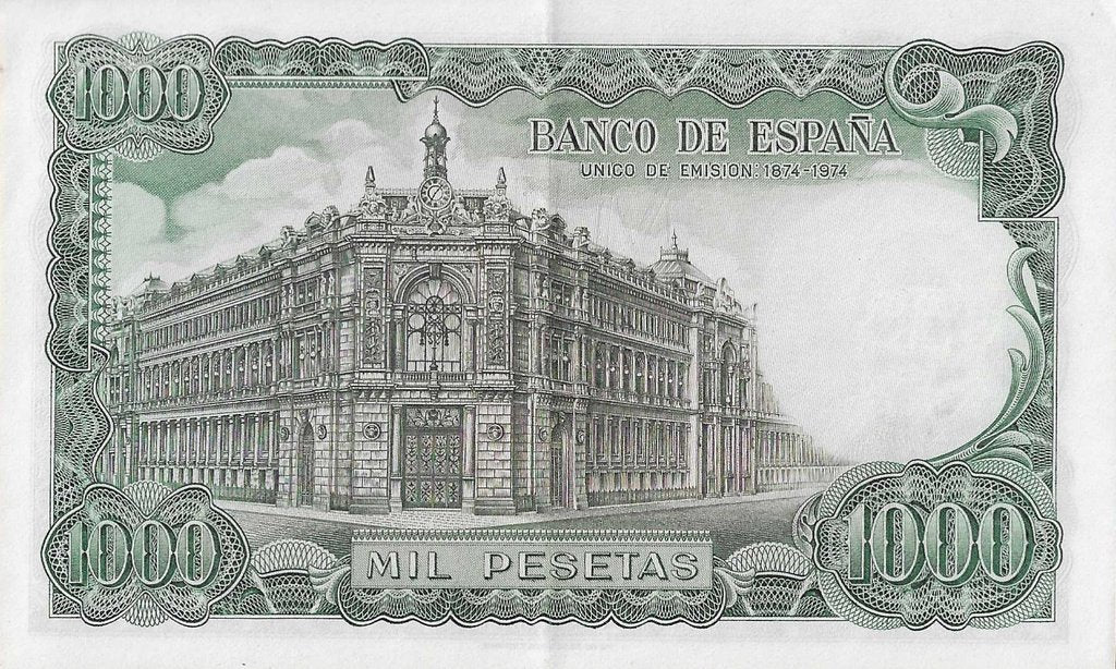 Espanha - 1000 Pesetas 1971 (# 154)
