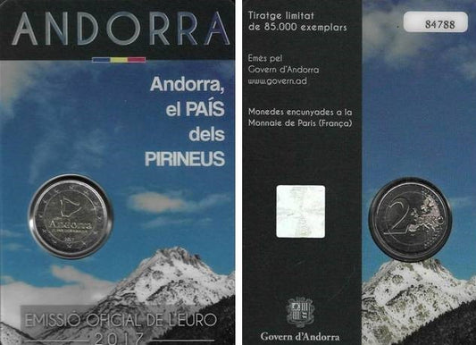 Andora - 2 Euro 2017 (Km#..) Pirineus