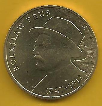Polonia - 2 Zlote 2012 (Y# 838) Boleslaw Prus