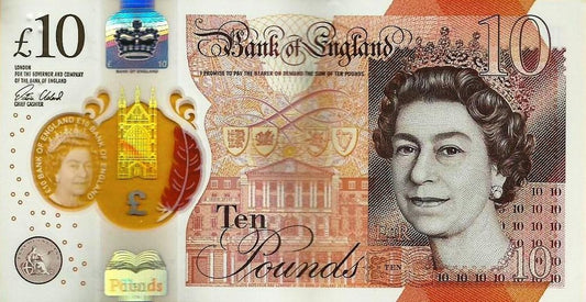 Inglaterra - 10 Libras 2016(17) (# 395a)