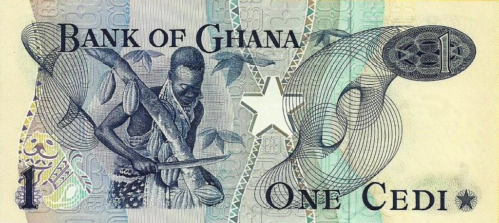 Gana - 1 Cedi 1976 (# 13c)