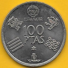 Espanha - 100 Pesetas 1980 (Km# 820) Espanha 82