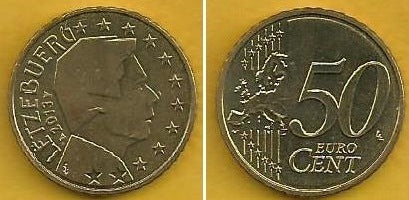 Luxemburgo - 50 Centimos 2013 (Km# 91)
