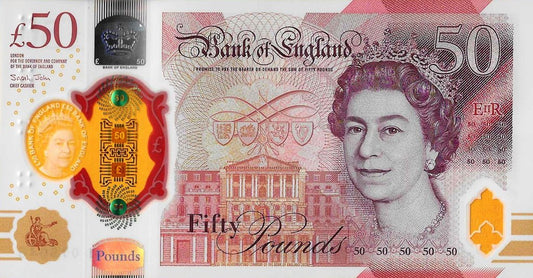 Inglaterra - 50 Libras 2020 (# ...)