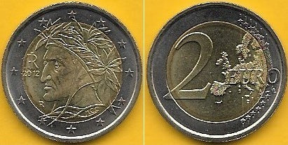 Itália - 2 Euro 2012 (Km# 251)