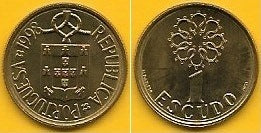 Portugal - 1$00 1998 (Km# 631)