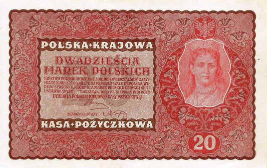 Polónia - 20 Marek 1919 (# 26)