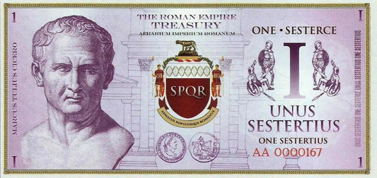 Italia - 1 Sestercio ND (# NL) Marcus Tulius Cicero