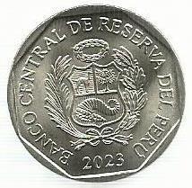 Peru - 1 Sol 2023 (Km# 437) Francisco Xavier Luna Pizarro