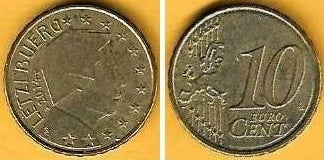 Luxemburgo - 10 Centimos 2014 (Km# 78)