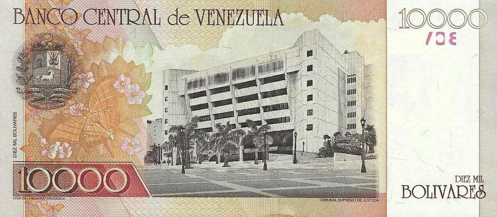 Venezuela - 10000 Bolivares 2004 (# 85d)