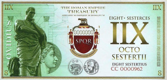 Italia - 8 Sestercios ND (# NL) Ovidius