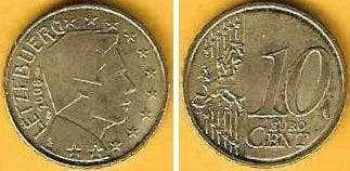 Luxemburgo - 10 Centimos 2008 (Km# 78)
