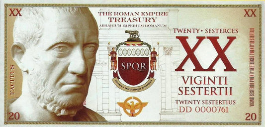 Italia - 20 Sestercios ND (# NL) Tacitus