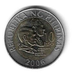 Filipinas - 10 Piso 2006 (Km# 278)