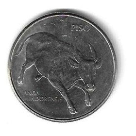 Filipinas - 1 Piso 1985 (Km# 243)
