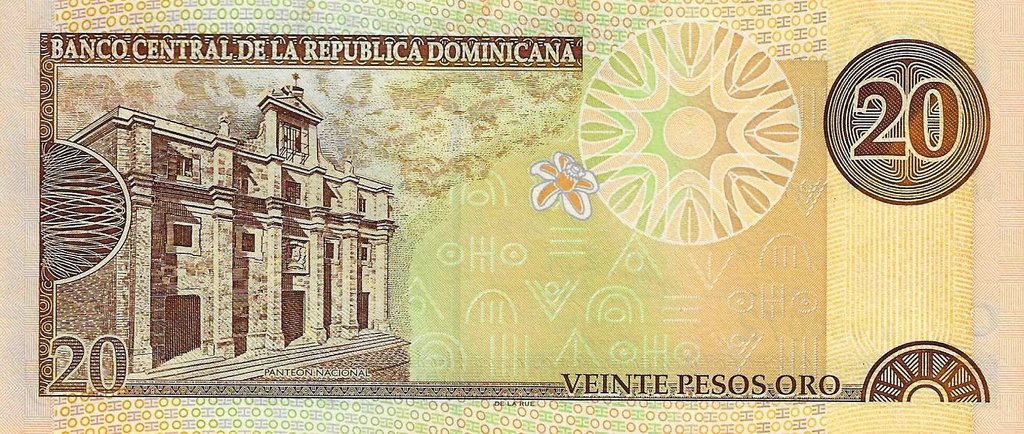 Rep. Dominicana - 20 Pesos 2001 (# 169a)