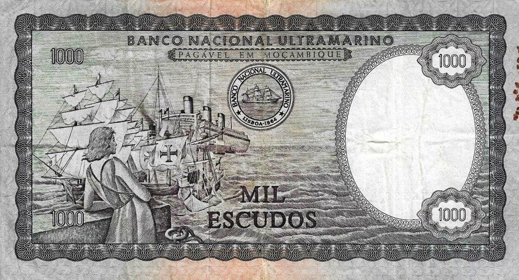 Moçambique - 1000$00 1972 (# 112)