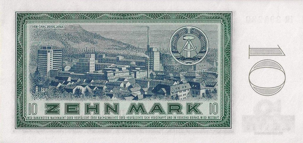 Alemanha - 10 Marcos 1964 (# 23a)