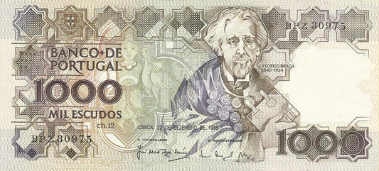 Portugal - 1000$00 1988 (# 181e)