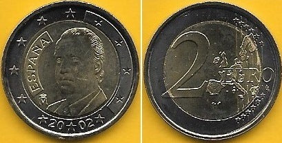 Espanha - 2 Euro 2002 (Km# 1047)