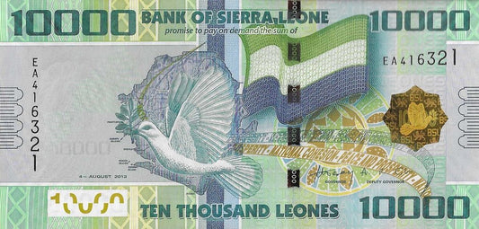Serra Leoa - 10000 Leones 2013 (# 33b)
