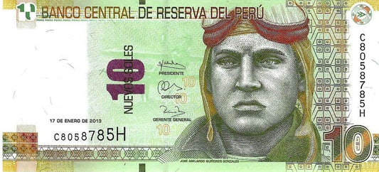 Peru - 10 Novos Soles 2013 (# 187)