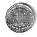 Filipinas - 1 Sentimo 1974 (Km# 196)