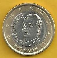 Espanha - 1 Euro 2000 (Km# 1046)