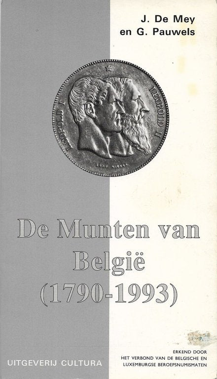 Moedas Belgas - 1790 a 1993