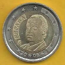 Espanha - 2 Euro 2008 (Km# 1047)