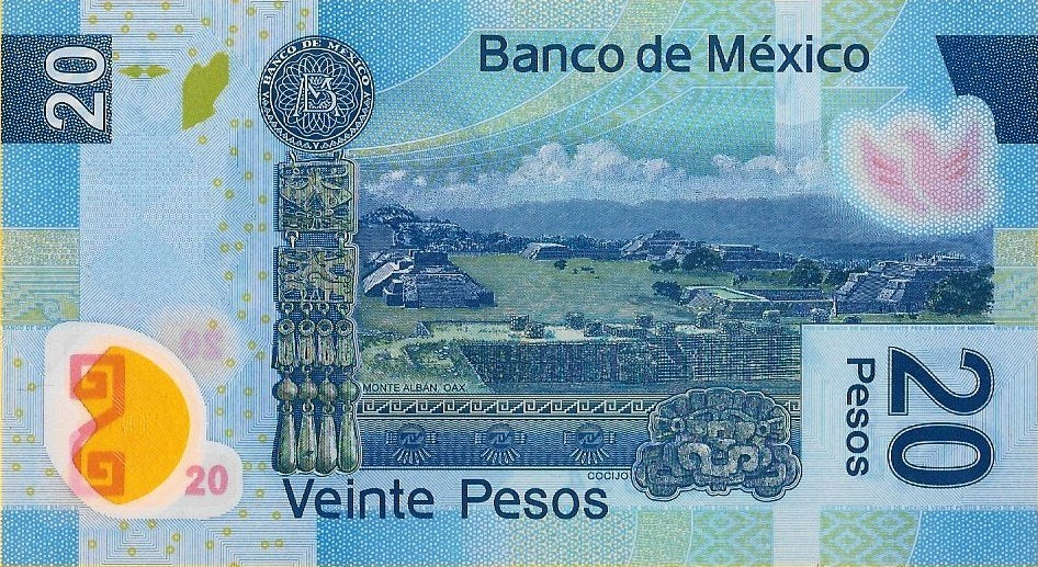 Mexico - 20 Pesos 2013 (# 122m)