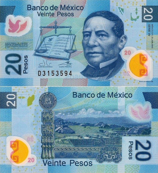 Mexico - 20 Pesos 2013 (# 122m)