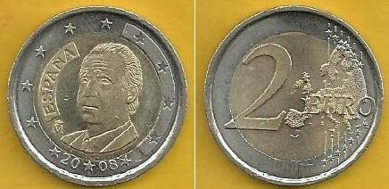 Espanha - 2 Euro 2008 (Km# 1047)