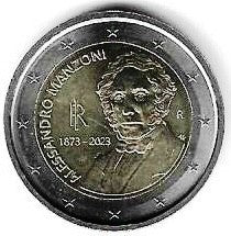 Itália - 2 Euro 2023 (Km# ..) Alessandro Manzoni
