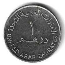 Emirados A. Unidos - 1 Dirham 1989 (Km# 6.2a)