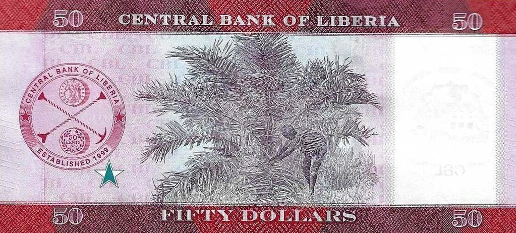 Liberia - 50 Dolares 2022 (# 40)