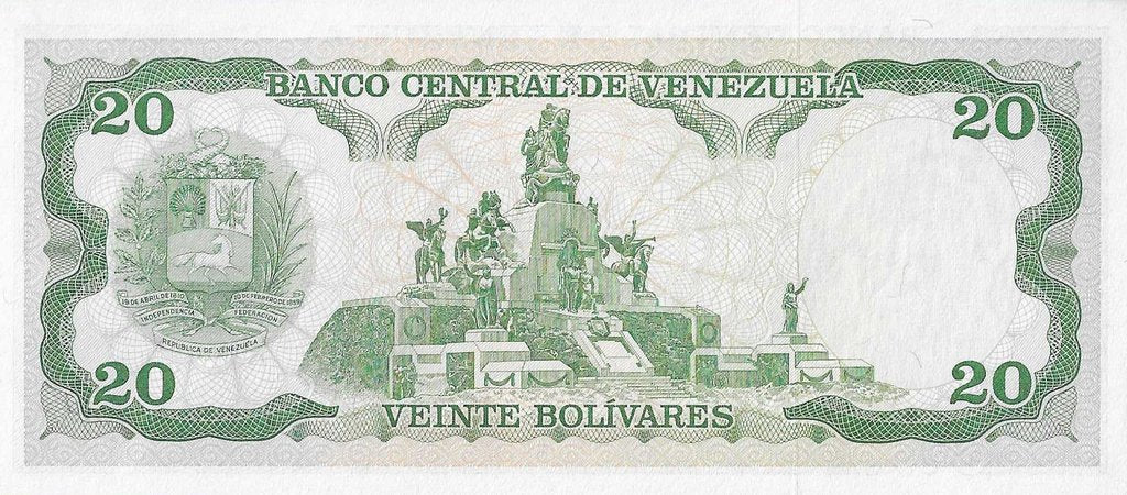 Venezuela - 20 Bolivares 1995 (# 63e)