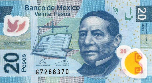 Mexico - 20 Pesos 2012 (# 122k)