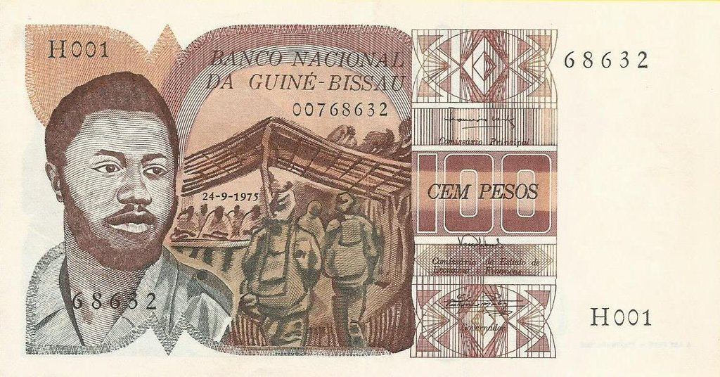Guiné Bissau - 100 Pesos 1975 (# 2a)